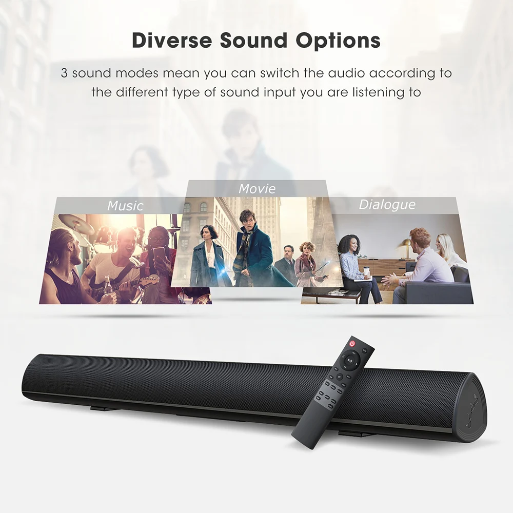 Беспроводная Bluetooth-Колонка 100 Вт HiFi-динамик 2 0 домашний кинотеатр 3D стерео