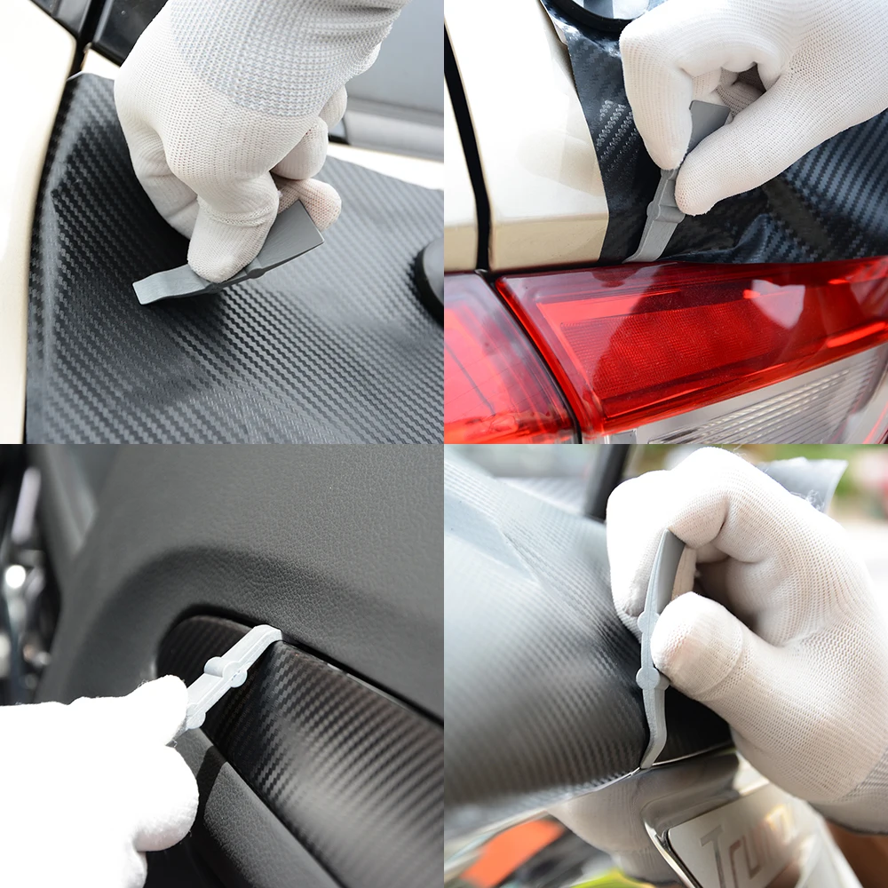 EHDIS 3 шт. углеродного волокна Обёрточная бумага скребок инструментальный