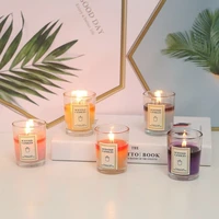 10pcs 6 5x4 5cm romantic strongwell nordic scented candles home decoration birthday cake christmas candles
