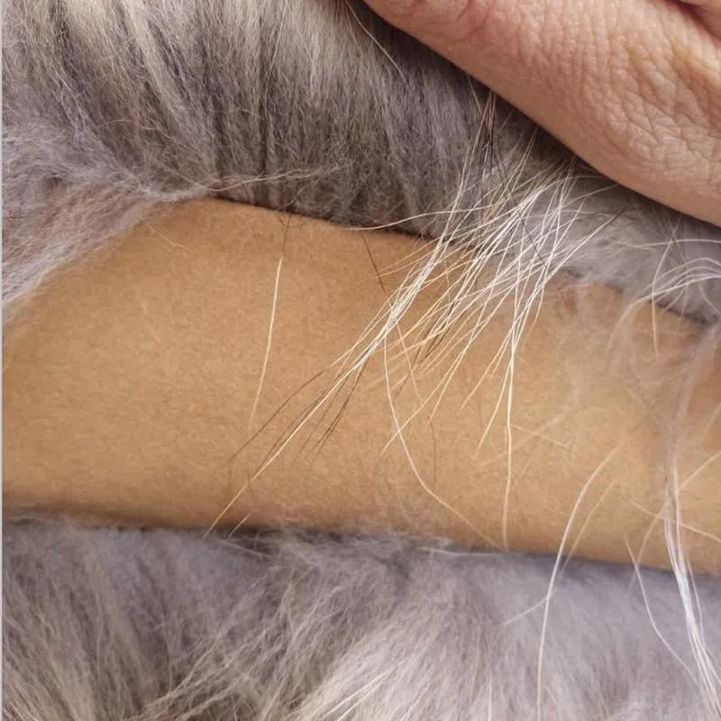 Женский короткий жилет из 100% натурального меха енота теплый 3 ряда Осень-зима 2019 |