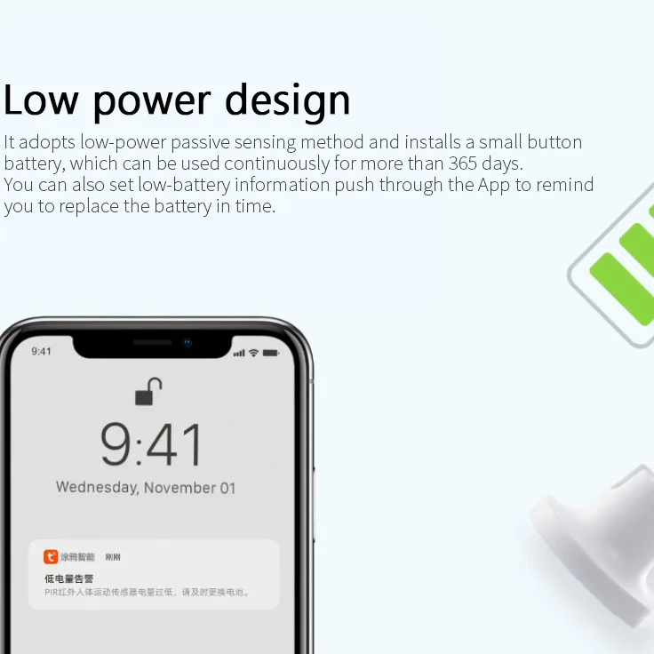 Tuya ZigBee PIR Sensor Smart Wireless WIFI Motion Detector Home Alarm System With Zigbee Hub APP Control | Безопасность и защита