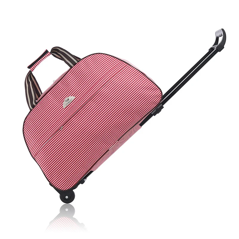 11 Travel bag Женская сумка для путешествий, сумка на колесиках, чемодан на колесиках, большая вместительность, унисекс, дорожные сумки с колесиком, сумочка, посылка на выходные - Цвет: 11 Travel bag