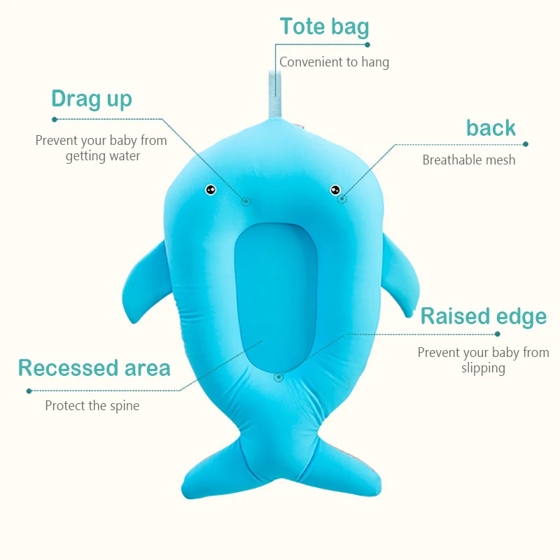 Детская подушка для ванны мягкая новорожденных плавающая младенцев