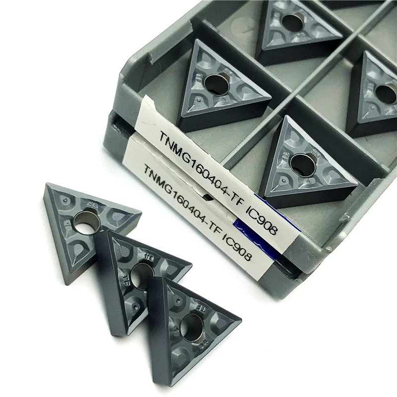 TNMG160408 TF IC907 внешняя фотопластина токарный станок с ЧПУ TNMG 160408 Токарные вставки |
