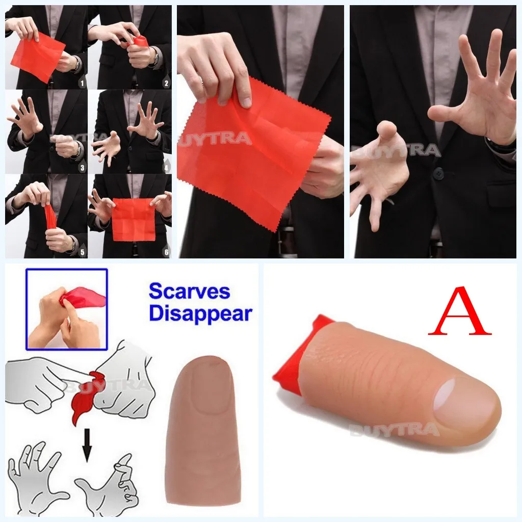 1 Набор Новое поступление Волшебный дым от наконечников пальцев волшебный трюк