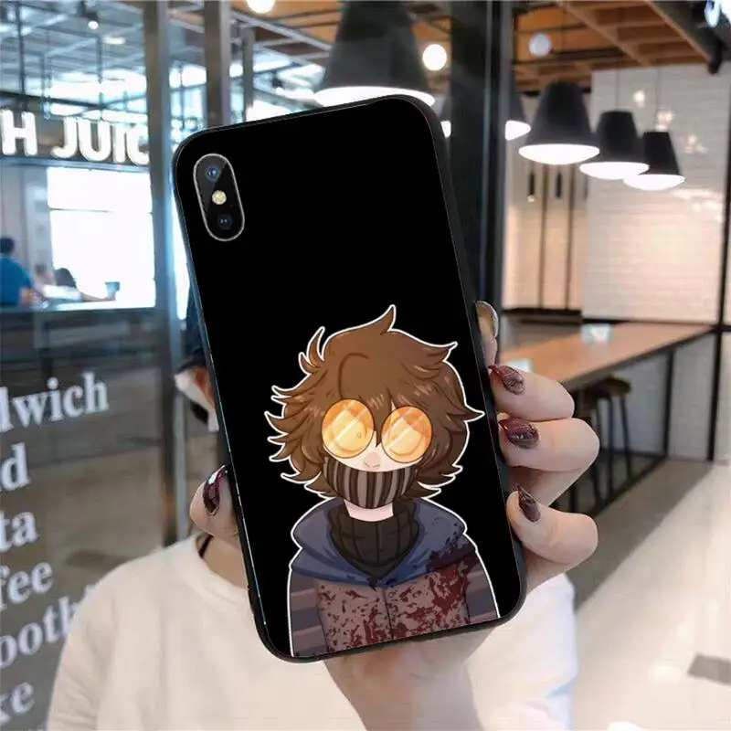

Creepypasta Ticci Toby x reader Phone Case for iPhone 11 12 pro XS MAX 8 7 6 6S Plus X 5S SE 2020 mini