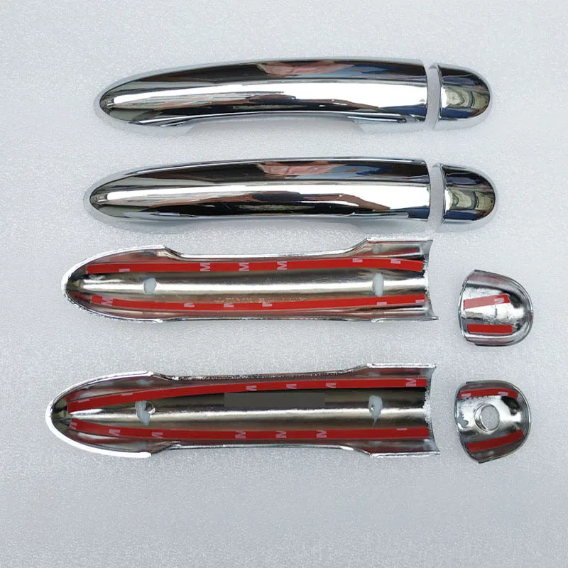 Для Renault Clio 3 Iii Mk3 хромированная крышка ручки двери ABS пластиковая отделка автомобиля Стайлинг авто аксессуары 8 шт