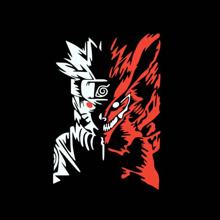 

Personality Car Sticker Cartoon Naruto Reflective Decals Accessories Waterproof for Chevrolet Cruze Ford Focus Volkswagen 20cm
