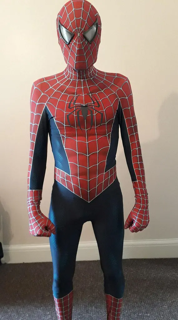 spider man B Kim subsible Shego боди, карнавальный костюм, Комбинезоны на Хэллоуин, Женское боди для взрослых, Zentai, карнавальный костюм - Цвет: spider man B