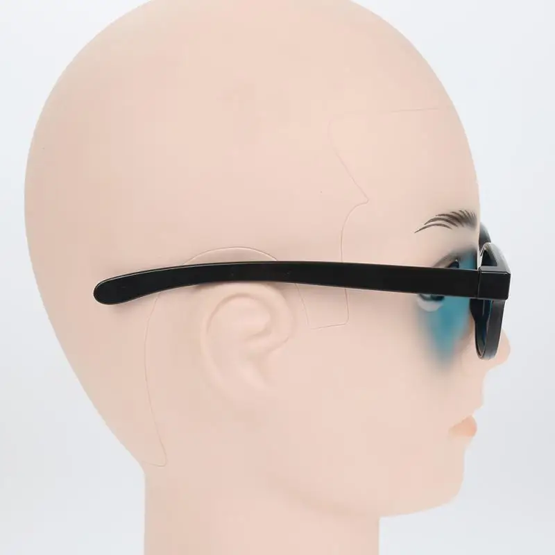 Новые красные синие 3D очки черная оправа для объемного анеглифа ТВ фильмов DVD игр