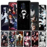 for oneplus 8 nord 7pro case for one plus z n10 5g 8t 7 pro n100 7t 6t full protection soft phone cover jujutsu kaisen anime sac