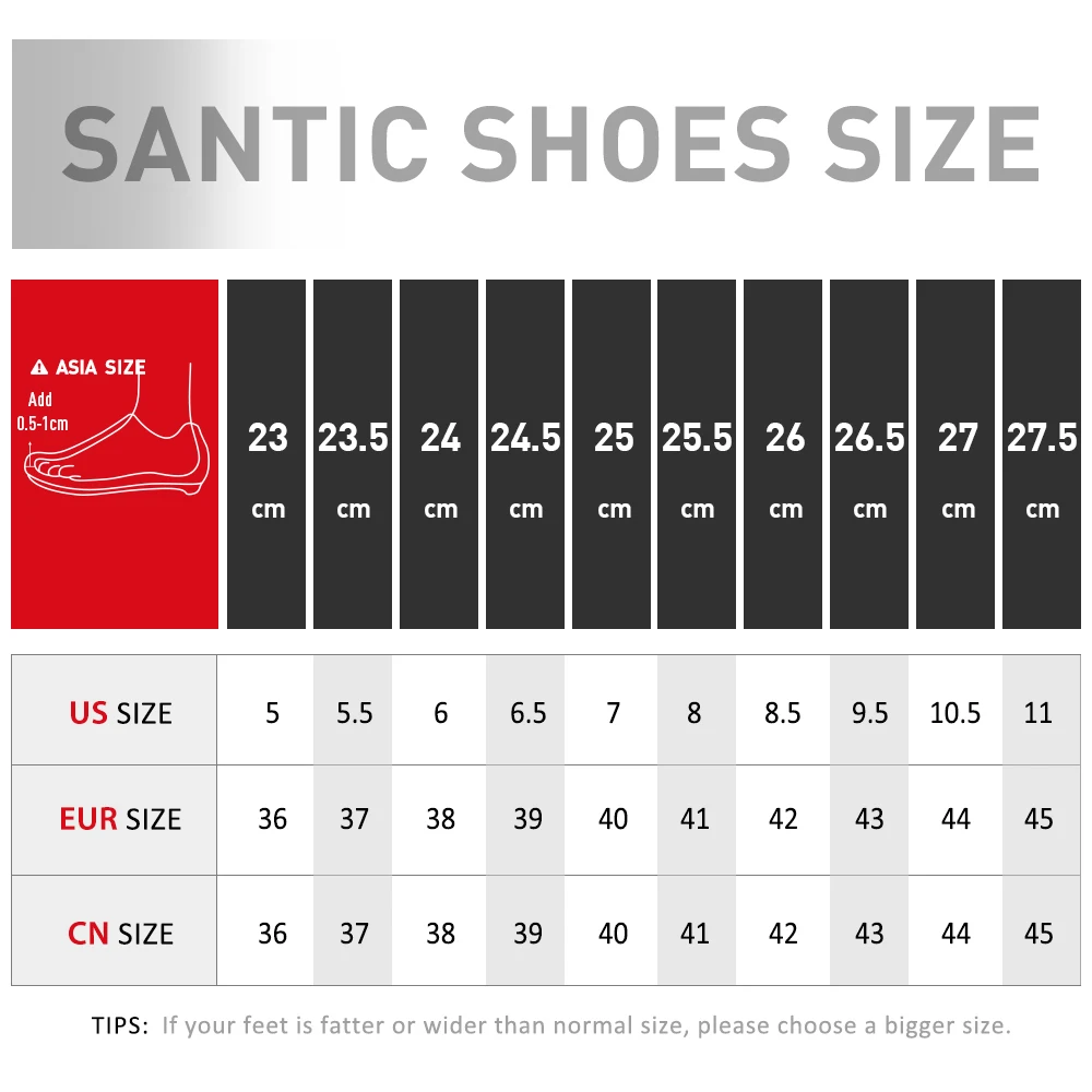 

Santic Cycling Shoes Bicycle Shoes Breathable Rotating Buckle Bicycle Road Shoes Lightweight Breathable Equipment