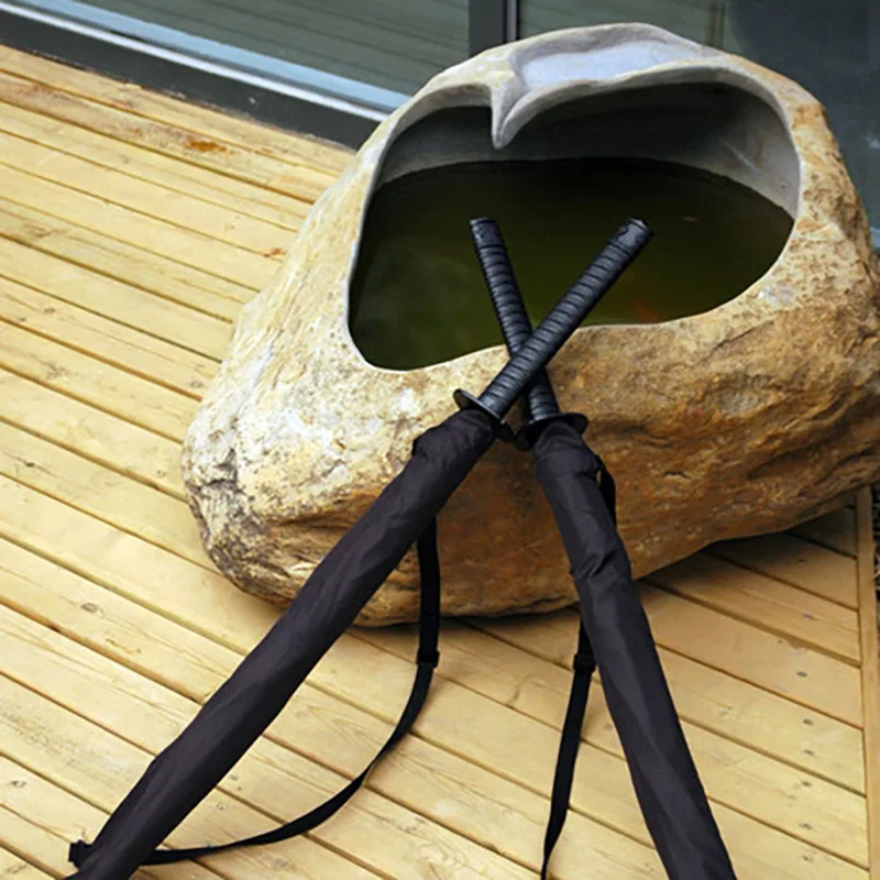 

Зонт-меч катана с длинной ручкой, ветрозащитный модный Зонт с УФ-защитой для взрослых в деловом стиле, дождевое снаряжение BD50UU