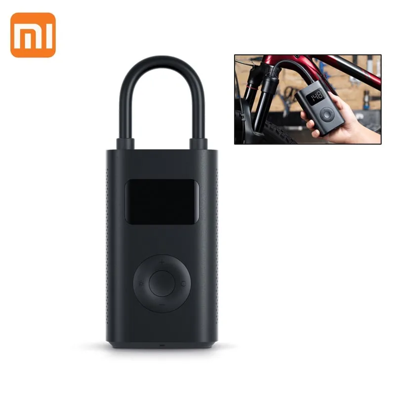 

Новый портативный светодиодный умный цифровой датчик давления в шинах Xiaomi Mijia 1S, электрический насос для велосипеда, мотоцикла, автомобиля, ...