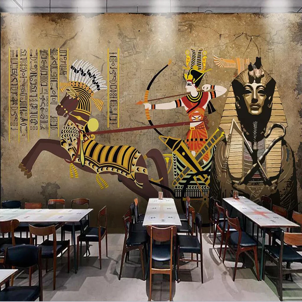 3D обои Milofi на заказ роспись ретро египетская серия фон для стены гостиной спальни