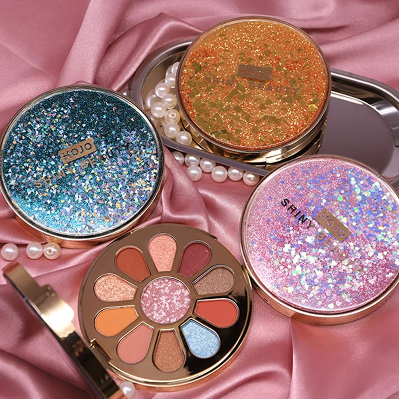 Горячая Распродажа 11 цветов блестящие тени для век палитра макияжа матовые