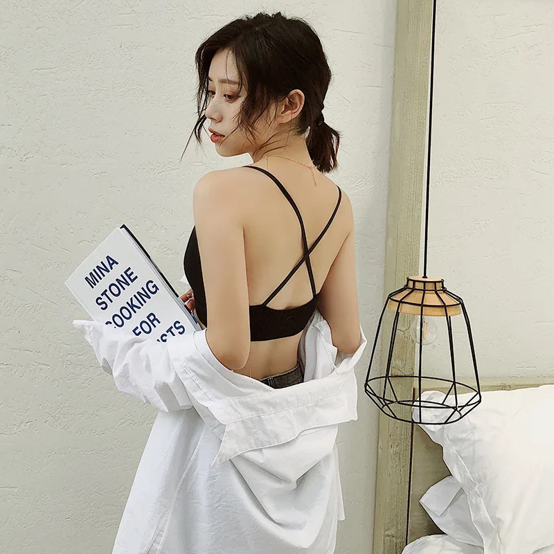 Бюстгальтер женский тонкий бесшовный без косточек пикантное нижнее белье с