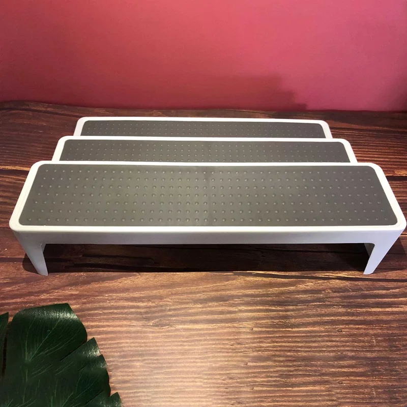 Бытовой Товары 3 х слойные специй лоток лестничного типа Кухня бутылок стеллаж