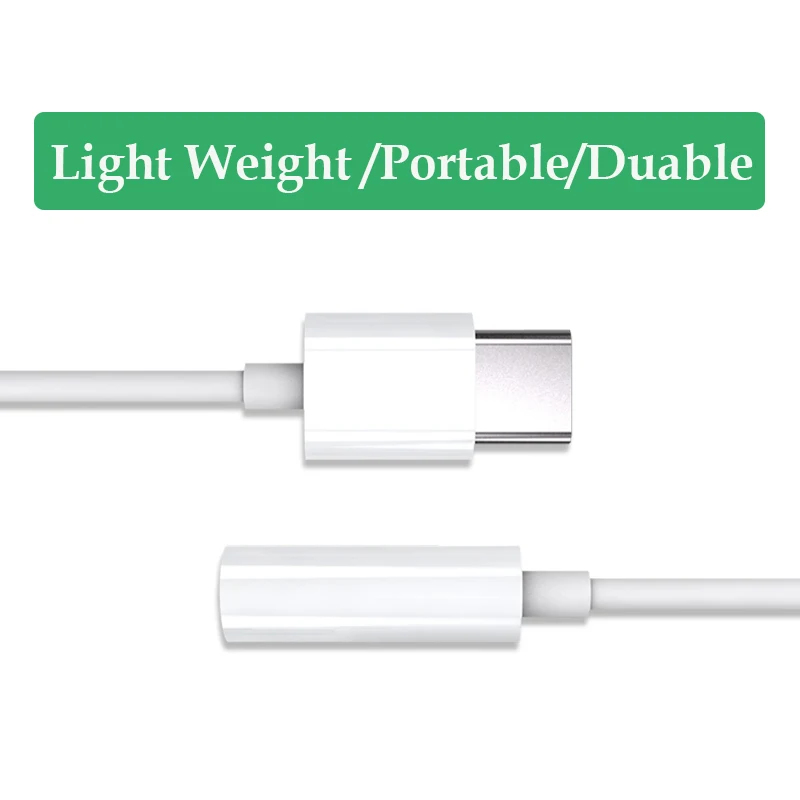 Original USB Type C To 3.5mm Earphone Jack Adapter Aux Audio For OPPO Ace Ace2 Reno 2 3 4 5 Pro R17 Usb-c Music Converter Cable | Мобильные