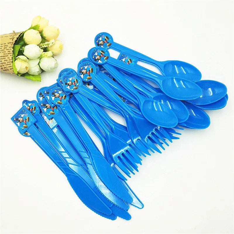 Одноразовая скатерть с Микки Маусом чашки ребенок душ подарки на праздник | Дом и