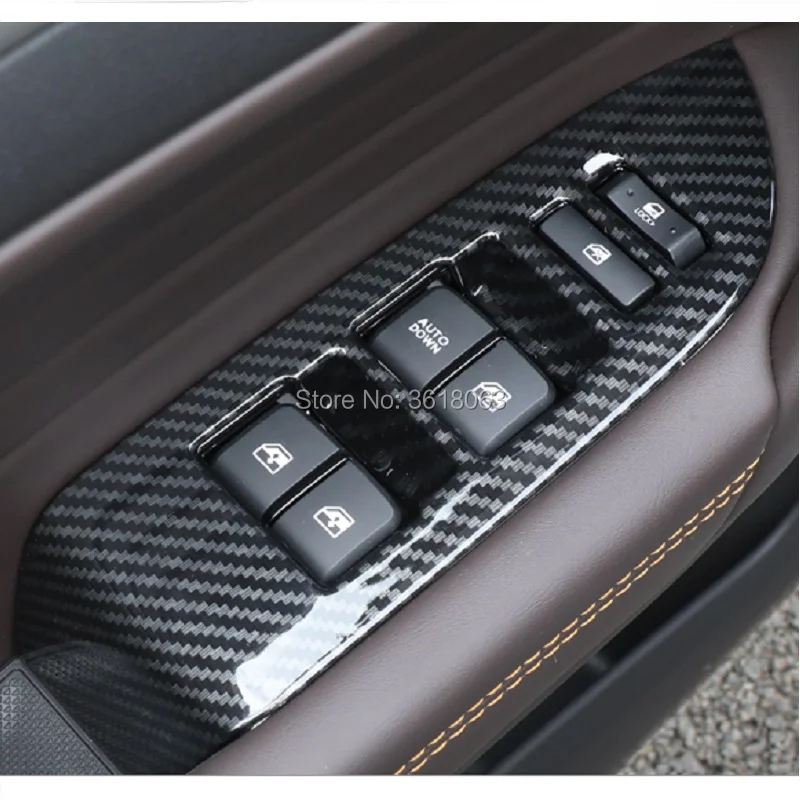 Панель управления для внутреннего окна двери Changan CS35 Plus 2018 2019 ABS Chrome панель