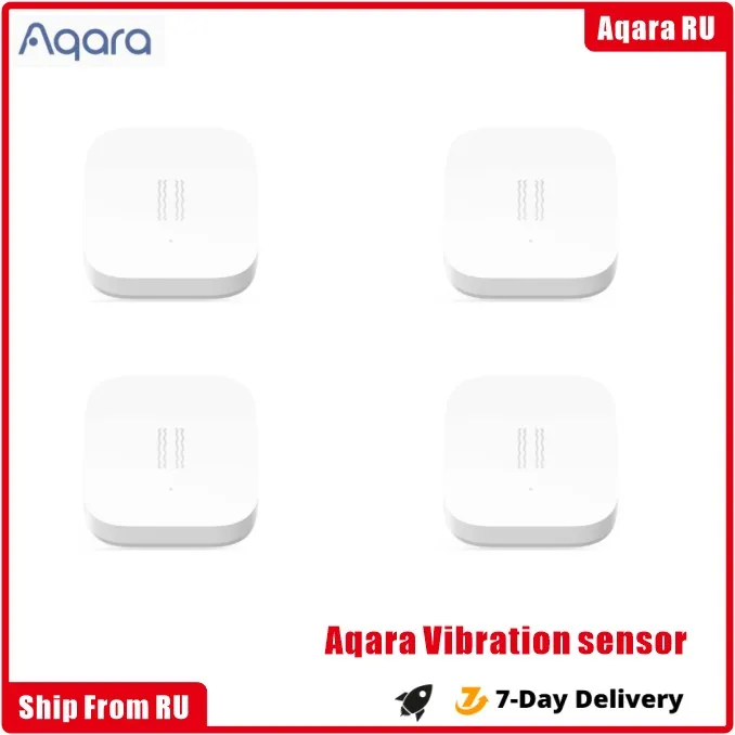 Global version Aqara Vibration sensor Shock sensor Sleep sensor Valuables alarm Monitoring vibration shock work mi home App