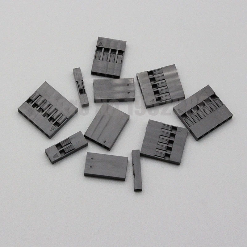 Коннектор Dupont 2 54 мм Однорядный пластиковый корпус штекер 1P 2P 3P 4P 5P 6P 7P 8P 9P 10P 11P 12P