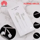 Оригинальные наушники Huawei am116 Honor AM115, гарнитура с микрофоном 3,5 мм для смартфона HUAWEI P7 P8 P9 Lite P10 Plus Honor 5X 6X Mate 7 8 9