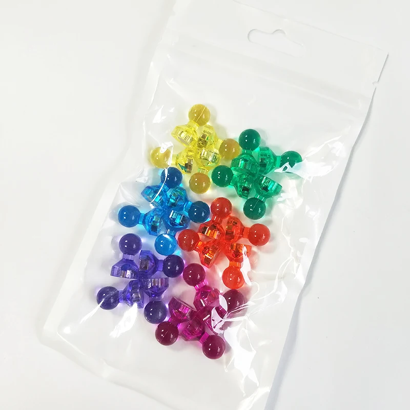 Акриловые Магнитные штифты премиум-класса 24 сверхмощных неодимовых магнита на