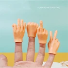 Забавные мини-игрушки для пальцев, маленькая рука, игрушка для домашних животных