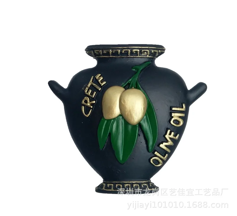 Магниты на холодильник в форме оливкового дерева 3D магниты европейском