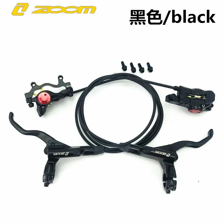 Black suit ZOOM Xinlong HB875 горный велосипед дорожный велосипед передний и задний масляный диск Гидравлический дисковый тормоз s гидравлическая Дисковая тормозная система - Цвет: Black suit