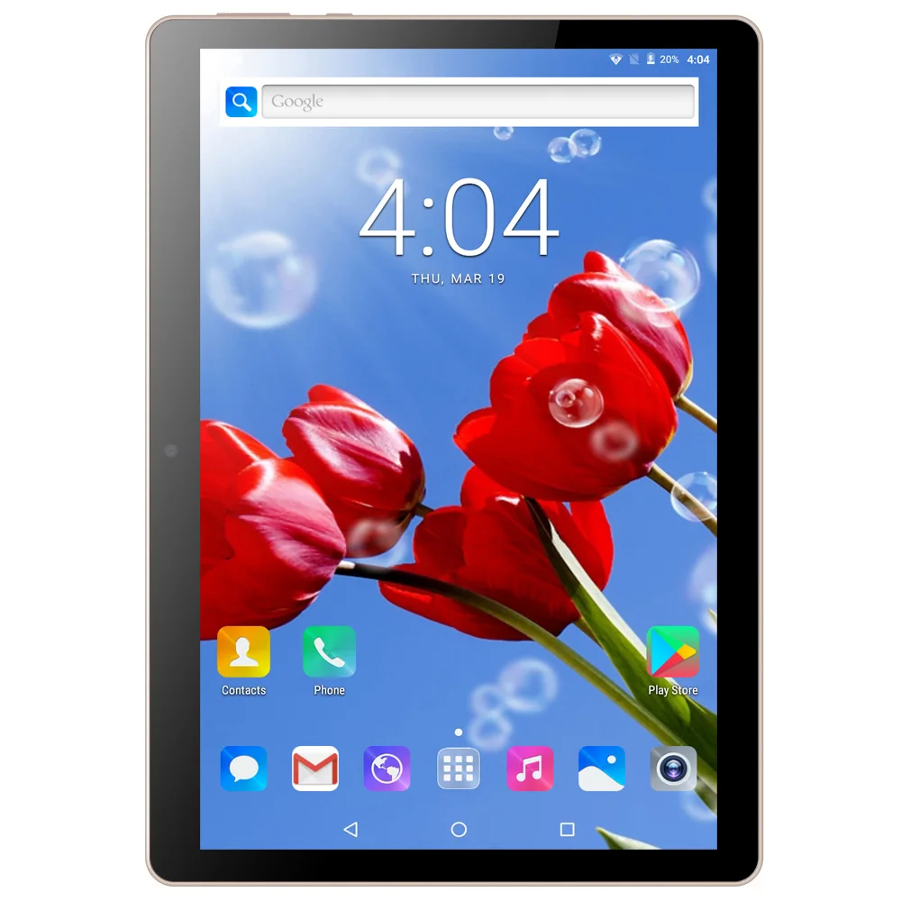 BDF 10 дюймов 2G мобильный телефон вызова Dual SIM карты ПК таблетки Android 4 планшетный 1 Гб