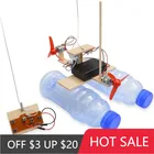 Новая технология, маленькие игрушки сделай сам с дистанционным управлением, модель корабля, научный эксперимент, материал для мальчика, подарок, коллекция 2021