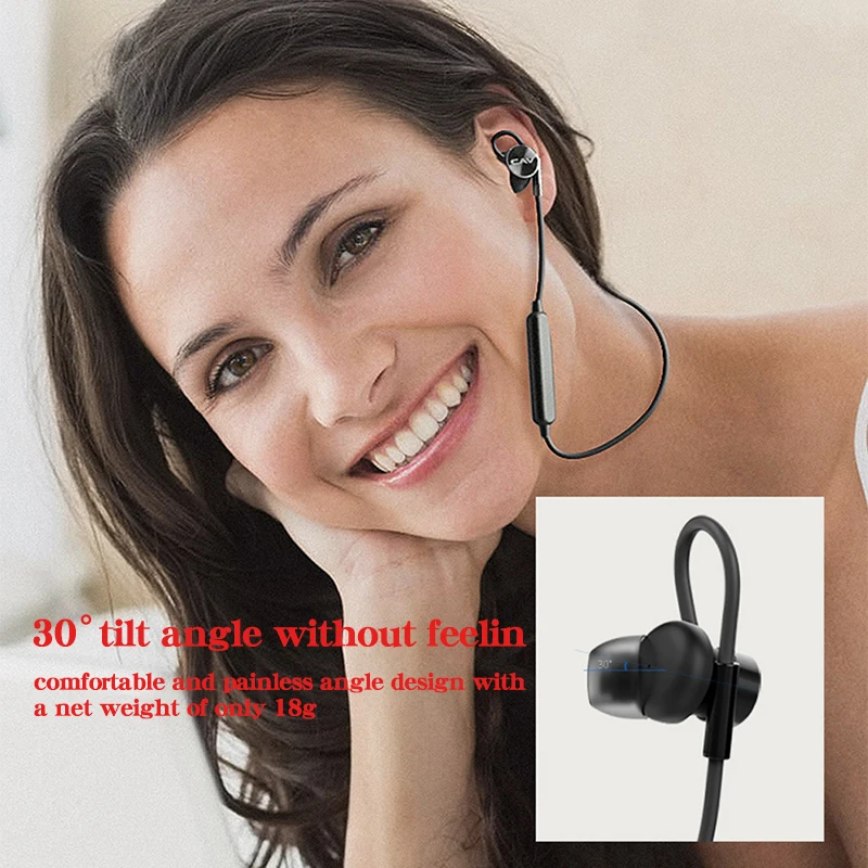 CAV EM3 Bluetooth наушники беспроводные наушники спортивные водонепроницаемые Fone Bluetooth наушники с глубоким басом с микрофоном для всех телефонов