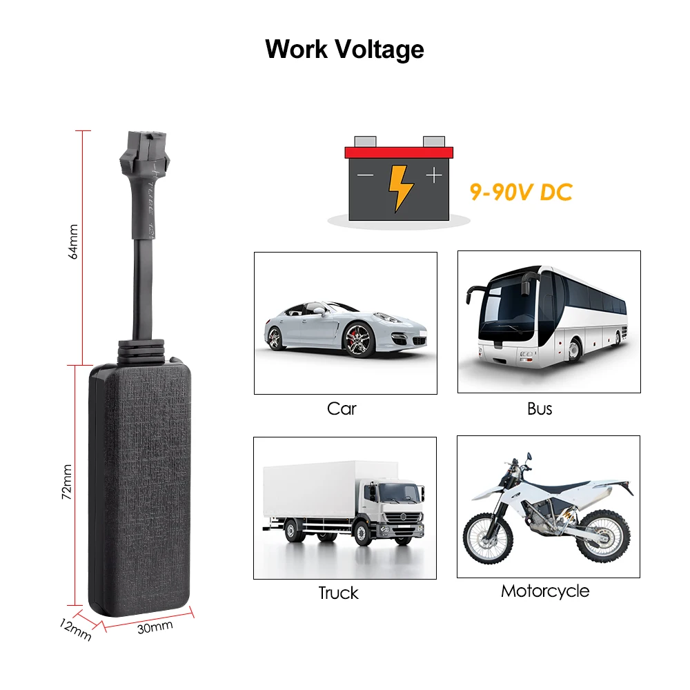 Мини GPS трекер Автомобильный Дистанционный устройство для отслеживания топлива