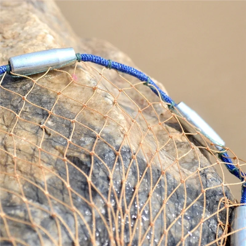 

Tire Line Usa Style Aluminium Ring Hand-Cast Net Fishing Net Case With Galvanized Pendant