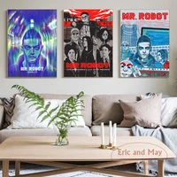 mr robot tv show posters and prints canvas painting wall art kids room canvas paintings cafe bar modular home art decor pictures