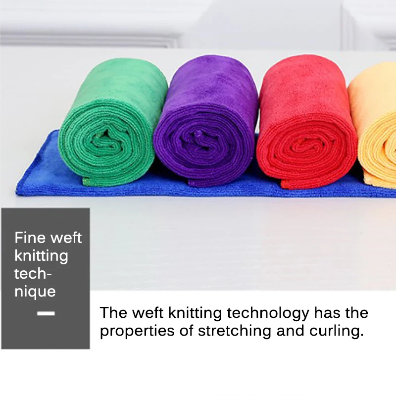 10 шт. полотенце из микрофибры для мытья автомобиля мягкая Чистящая тряпка