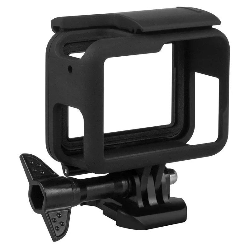 Чехол-рамка для GoPro Hero 7/6/5/Hero() аксессуары быстросъемный подвижный винт с разъемом(черный) объектив для go pro 7 белый серебристый