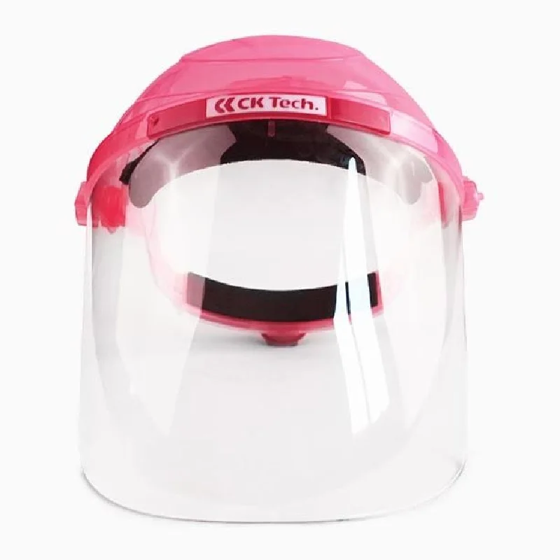 Защитная маска на все лицо CK Tech. прозрачная для защиты экрана от брызг и