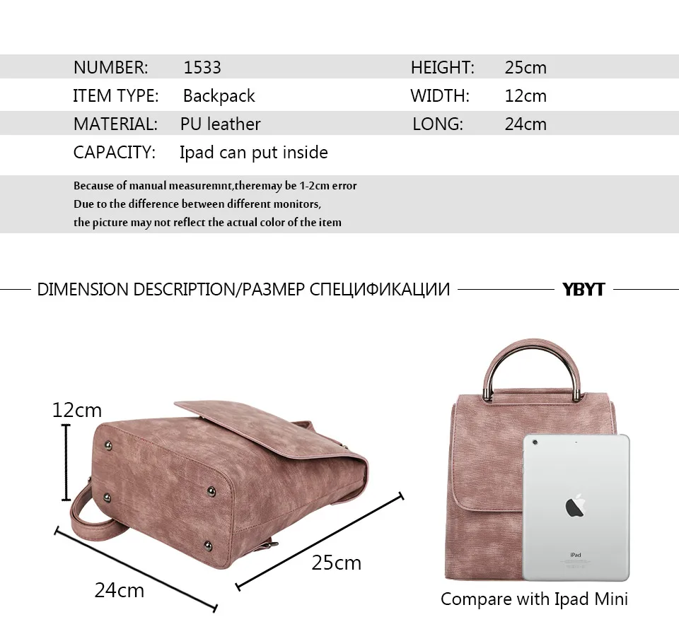 Женский рюкзак из искусственной кожи, многоцелевой портфель, женские сумки на плечо, женские повседневные дорожные рюкзаки