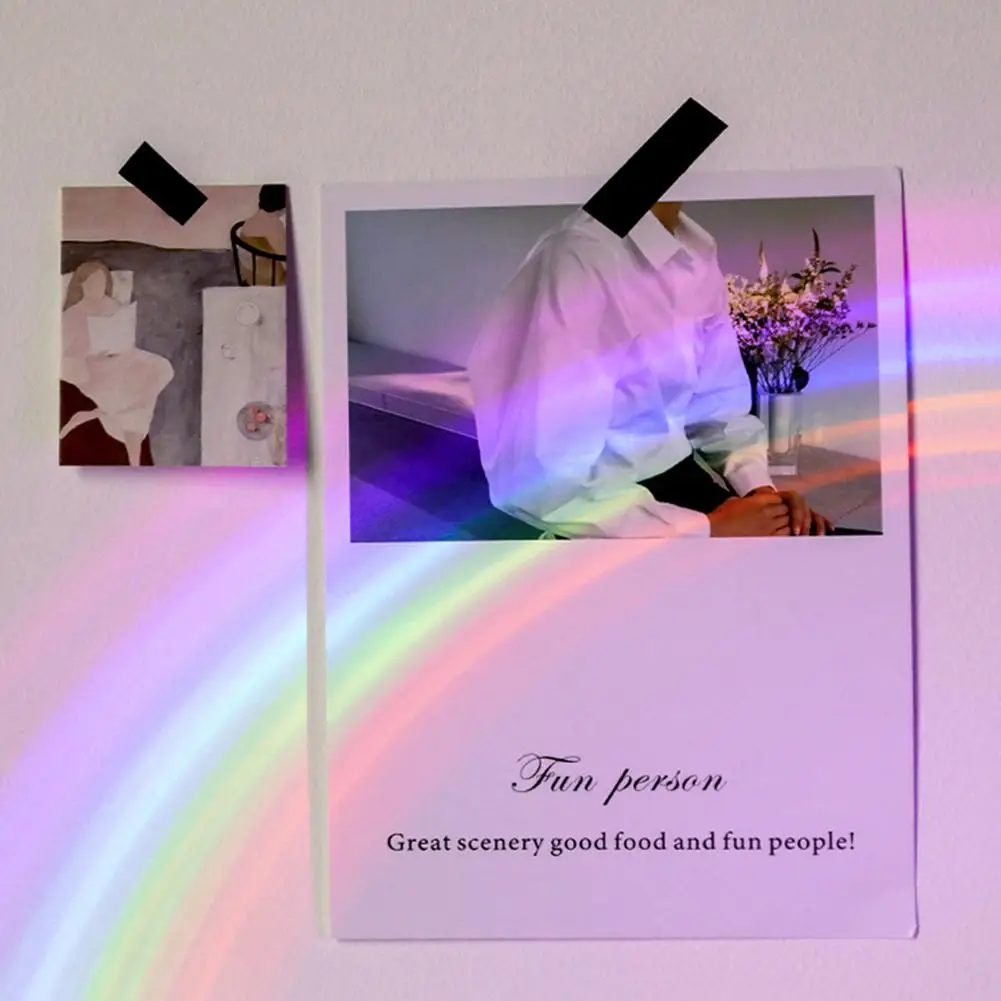 Оболочки радуга Ночной Светильник Красочные Зарядка через usb Пластик проектор