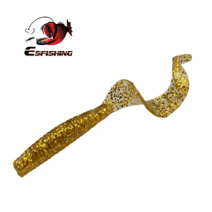 Мягкая приманка ESFISHING, личинка CT90, 85 мм, 3,7 г, 10 шт.