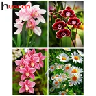 алмазная вышивка полный квадратный цветочный алмазная мозаика цветы Алмазная картина, вышивка крестом картины стразами Ручной работы Подарок