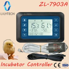 ZL-7903A, Lilytech New Version, 100-240Vac, Super Multifunctional Automatic Temperature and Humidity Incubator Controller, XM-18