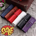 1 шт., кожаная сумка для карандашей и ручек