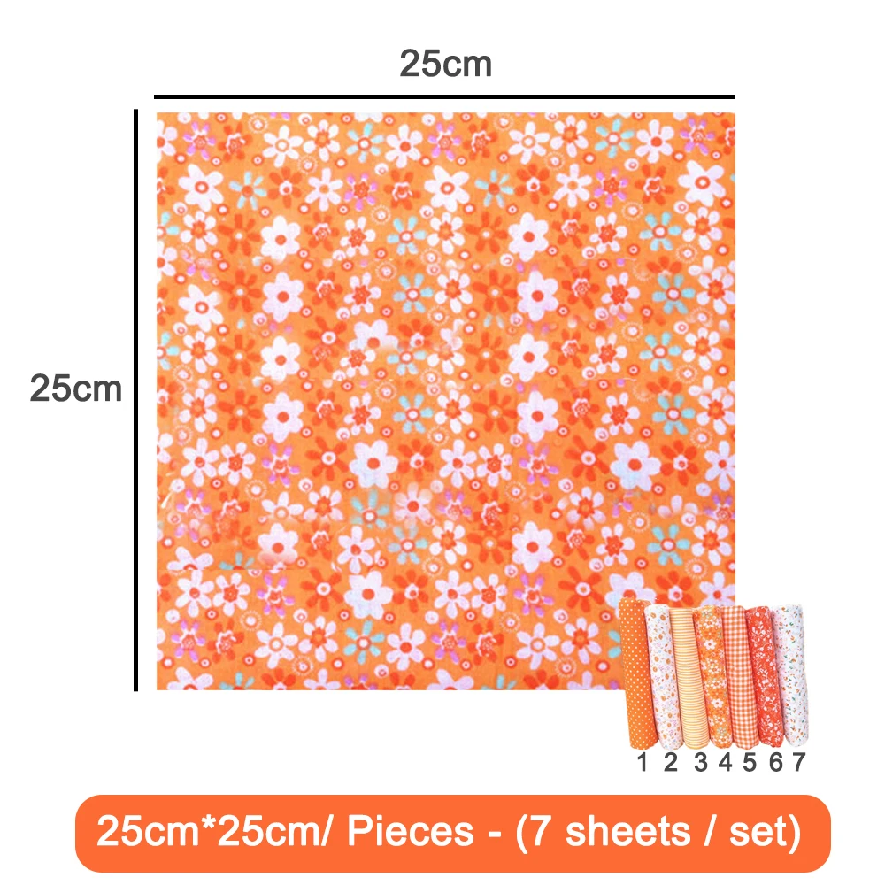 Стеганые ткани для шитья из хлопка 25x25 см|Ткань| |