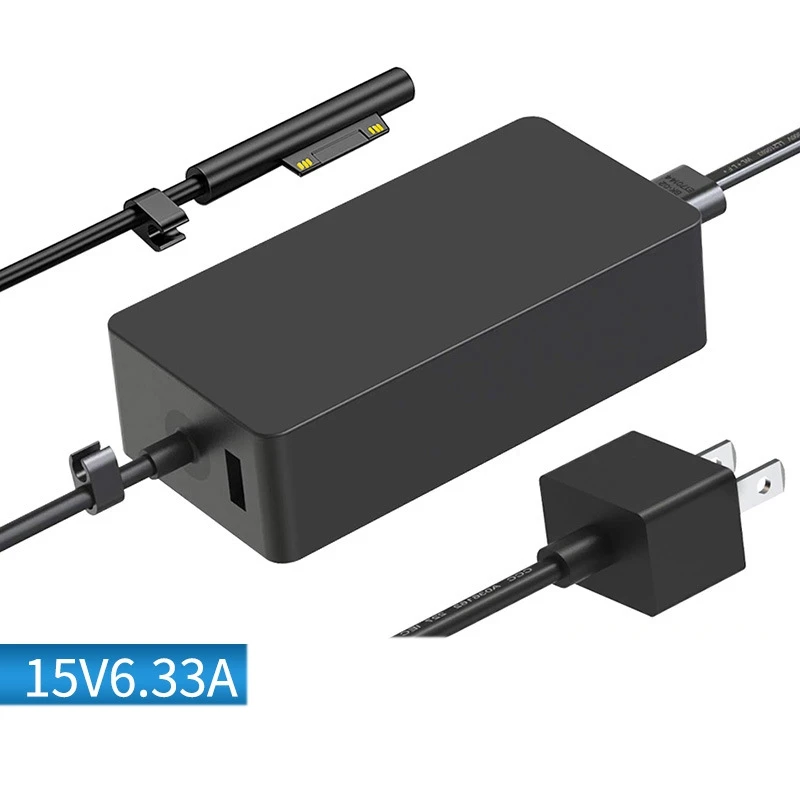 

Suitable for Surface Pro3/4/5 Notebook Tablet Smart Flash Fast Charge Charger 102W Notebook Power Adapter