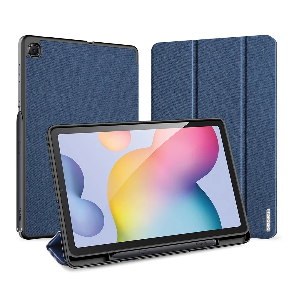 Модный чехол GLIGLE для Samsung Galaxy Tab S6 Lite 10 4 дюйма искусственный Магнитный + сенсорная